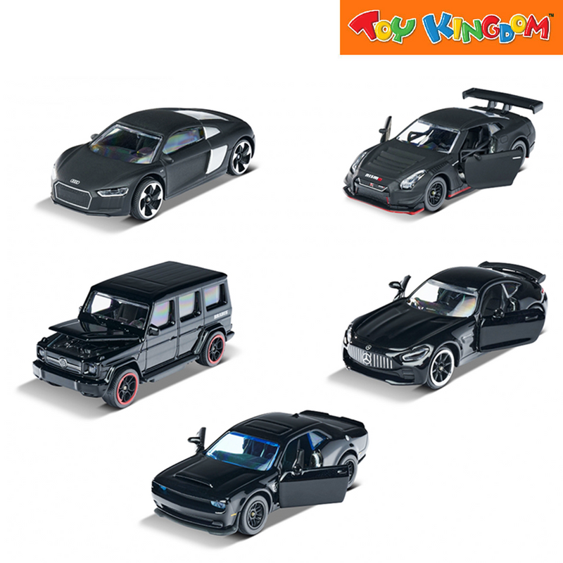 Majorette Black Edition 5 Pieces Giftpack Die-cast