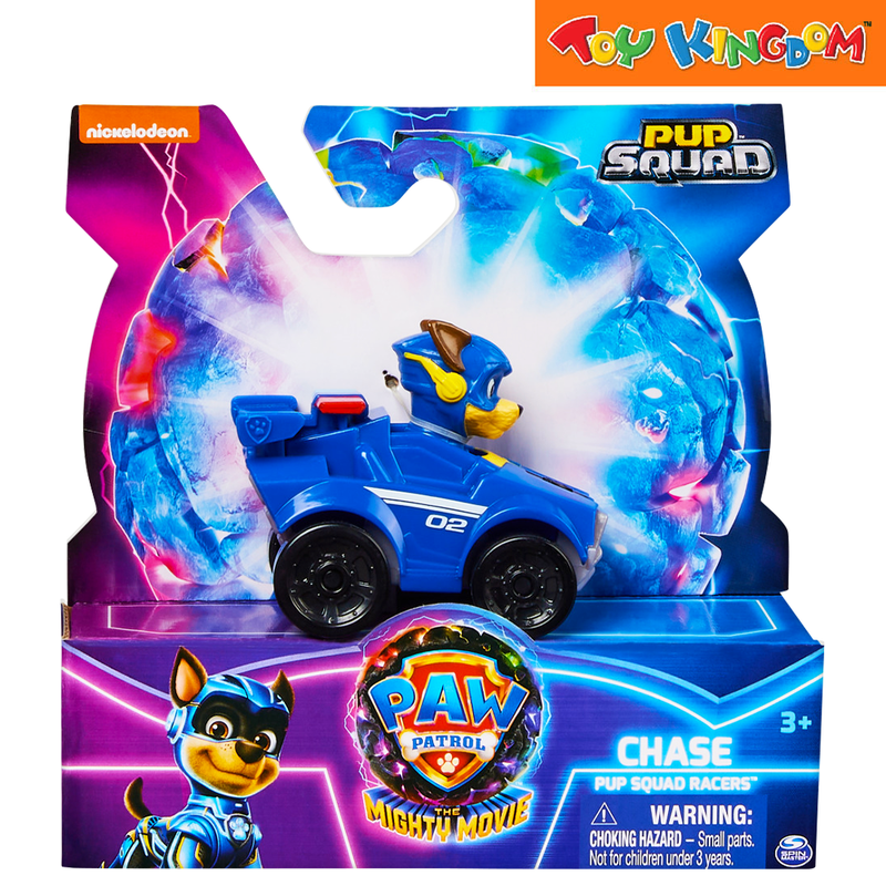 Paw Patrol Chase The Mighty Movie Vehicle Pawket Racer