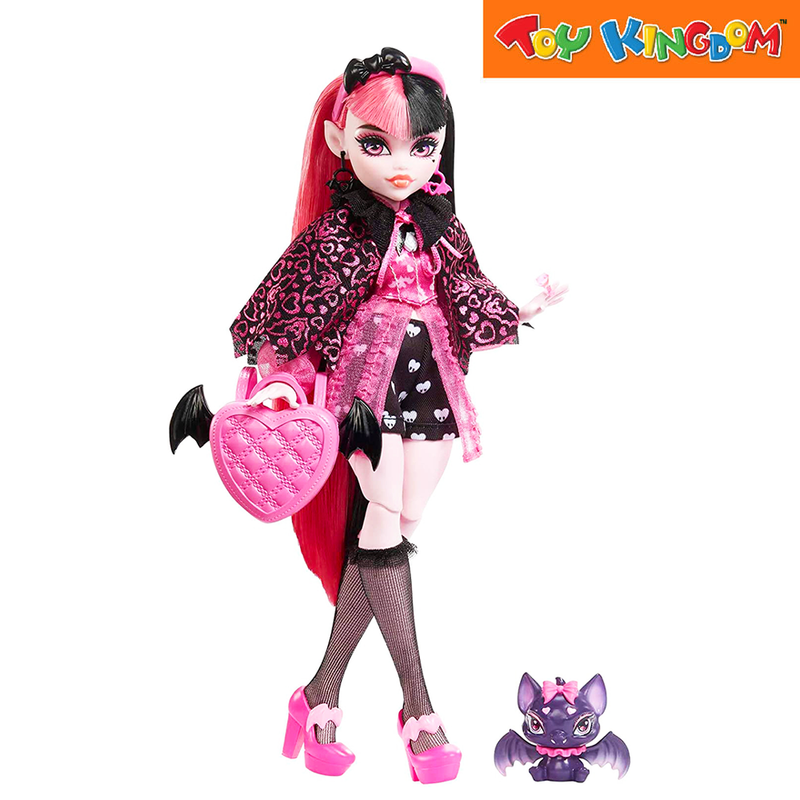 Monster High Draculaura Doll With Pet And Accessories