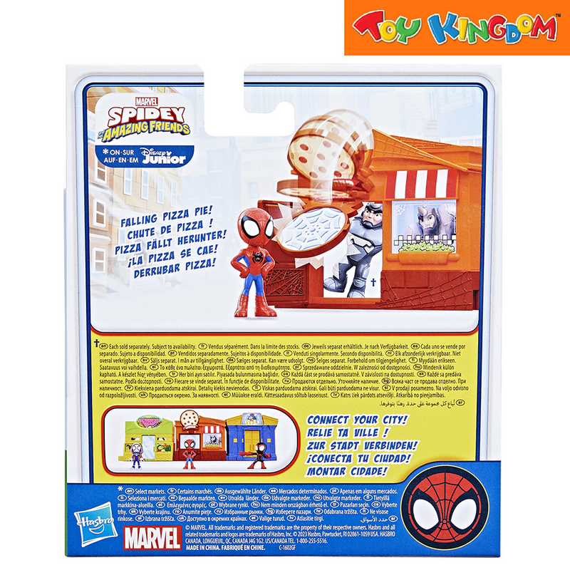 Marvel Spidey and His Amazing Friends Pizza Parlor City Blocks