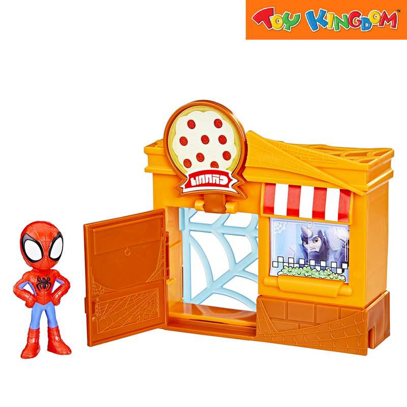 Marvel Spidey and His Amazing Friends Pizza Parlor City Blocks