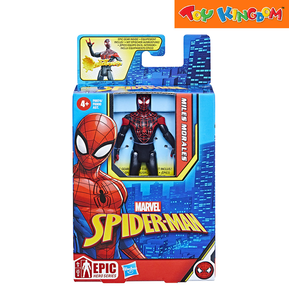 Marvel Spider-Man Epic Hero Series Miles Morales Action Figures