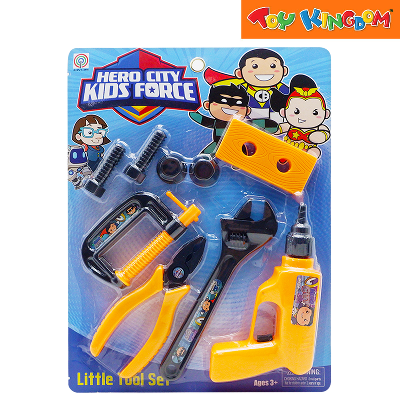 ABS-CBN HC8025 Hero City Kids Force Little Tool Playset