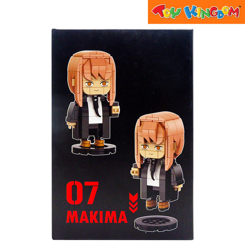 Chainsaw Man Makima Big Head Bricks Action Figures