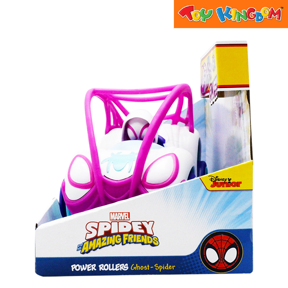 Disney Jr. Marvel Spidey and His Amazing Friends Ghost Spider Power Rollers  Feature Vehicle