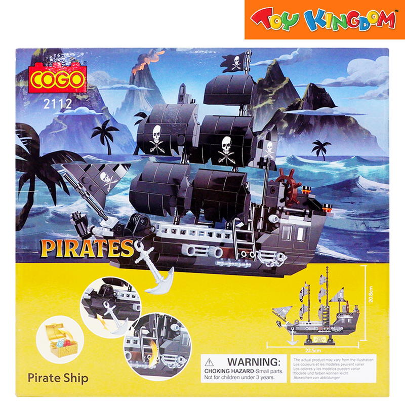 Cogo 2112 Pirates 298 Pcs Blocks