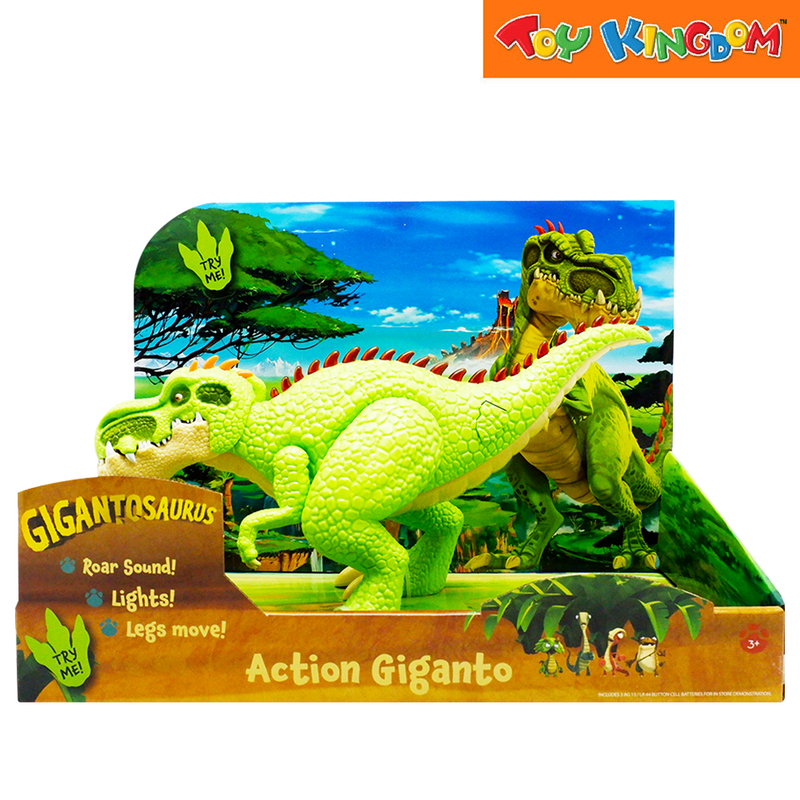 United Smile Giganto Gigantosaurus Lights and Sounds Action Figures