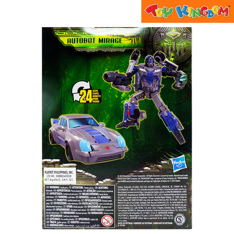 Transformers Mv7 Core Boy Deluxe Class Autobot Mirage Action Figure