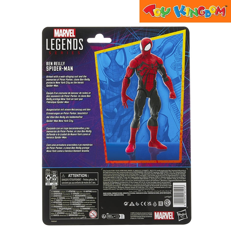 Marvel Spider-Man Legends Retro 6 inch Ben Reilly Spiderman Action Figures