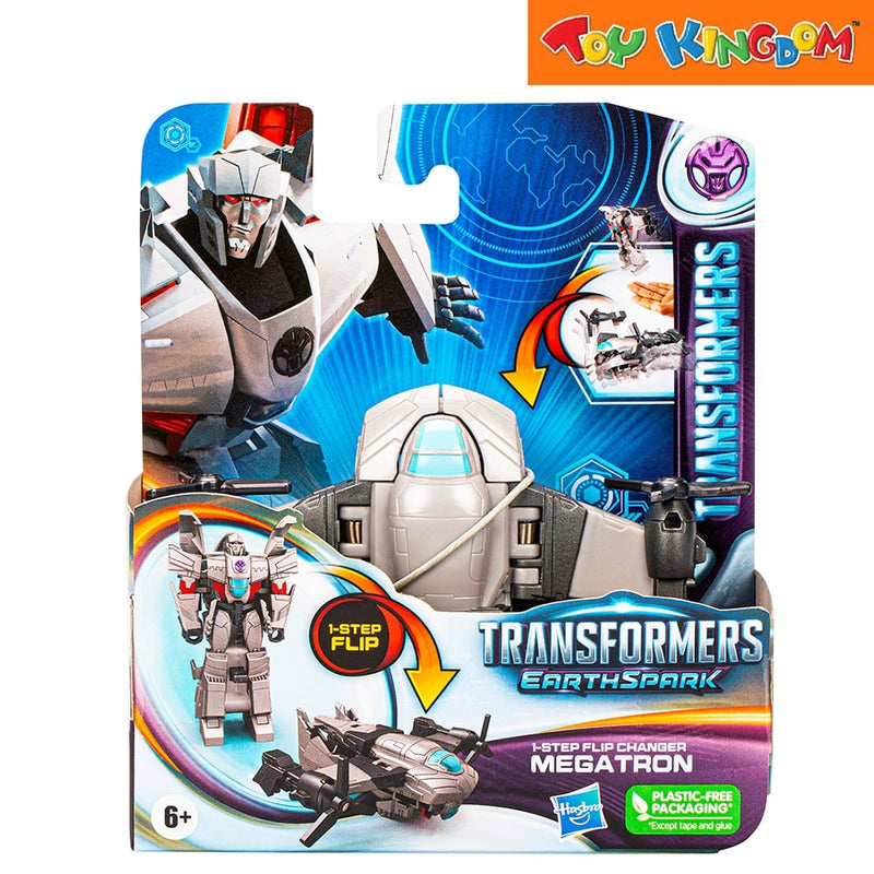 Transformers EarthSpark 1 Step Flip Megatron Action Figure