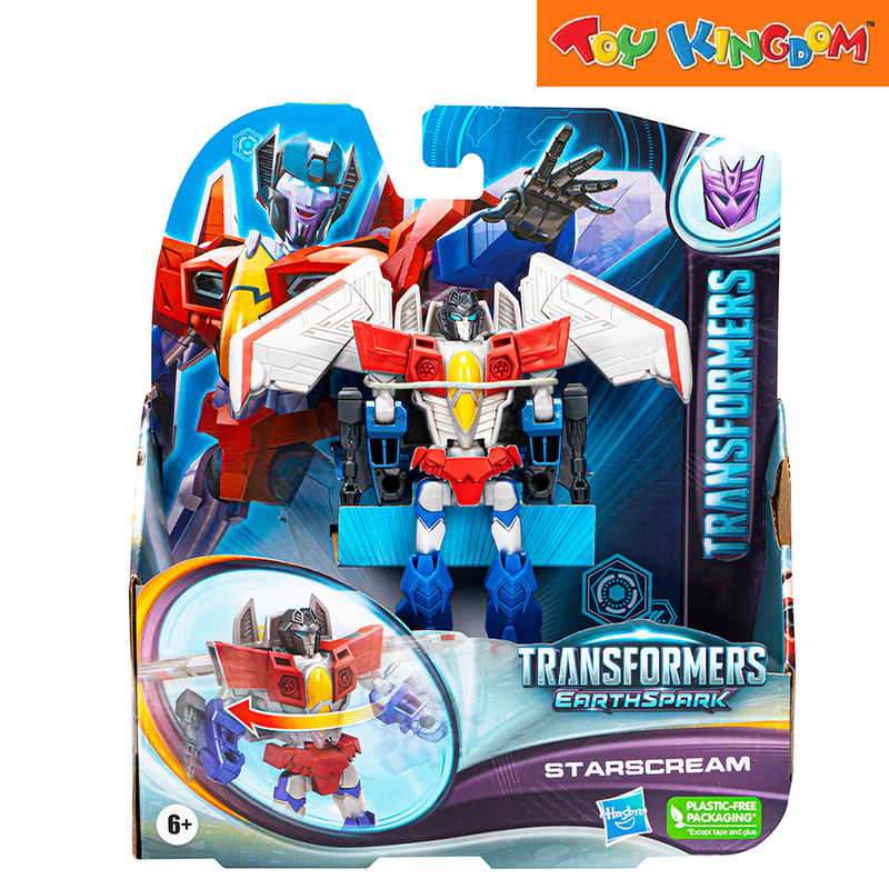 Transformers EarthSpark Warrior Starcream Action Figure