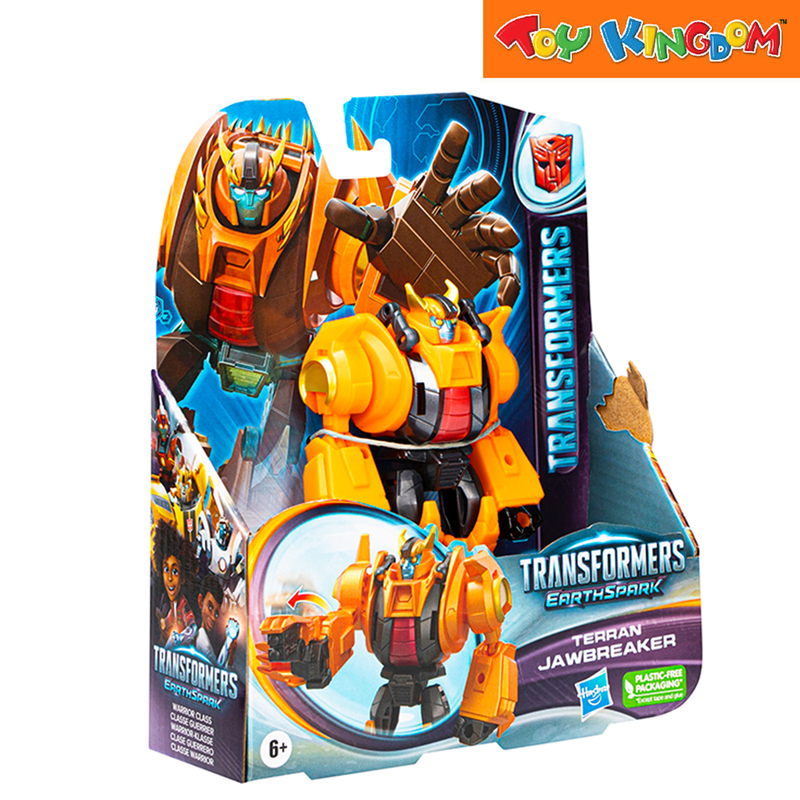 Transformers EarthSpark Warrior Terran Jawbreaker Action Figure