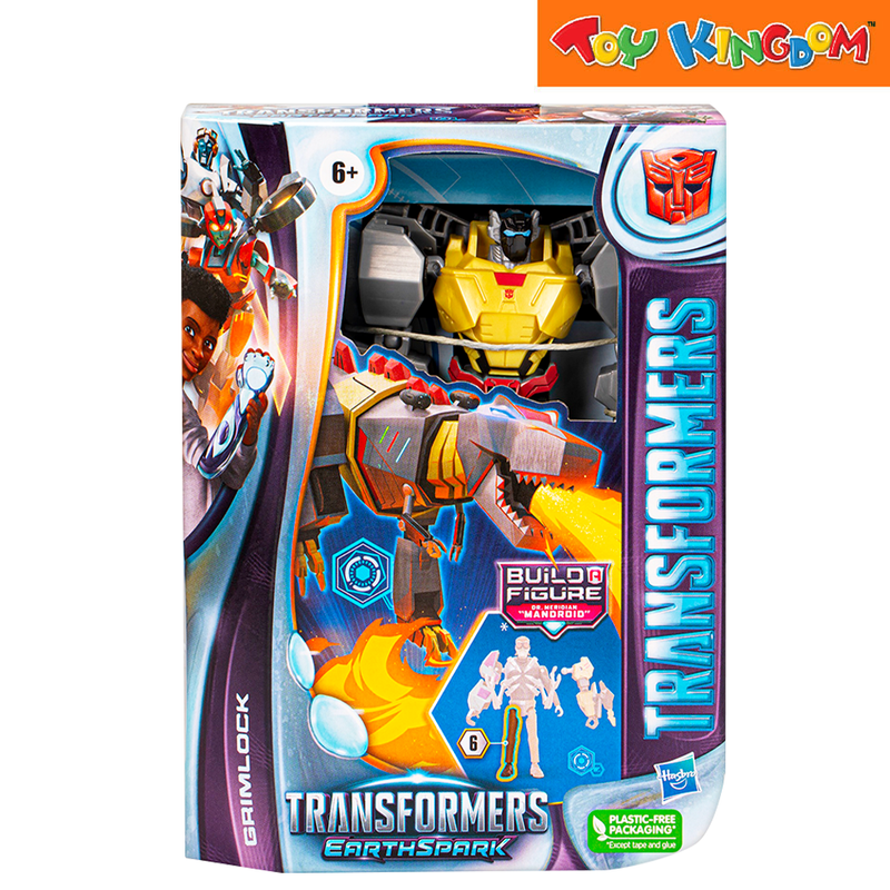 Transformers EarthSpark Deluxe Grimlock Action Figure