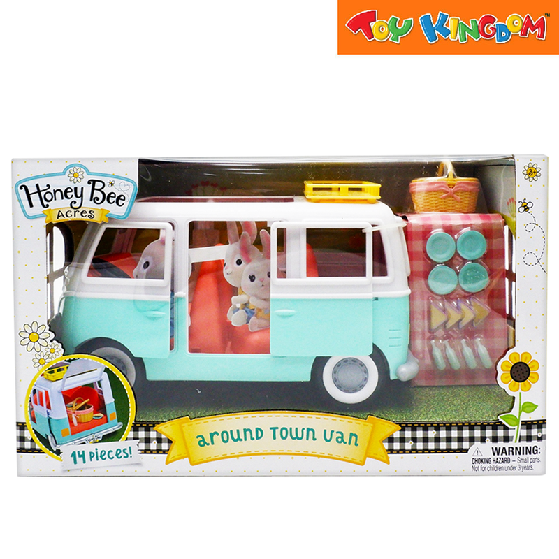 Honey Bee Acres Around Town Van Playset