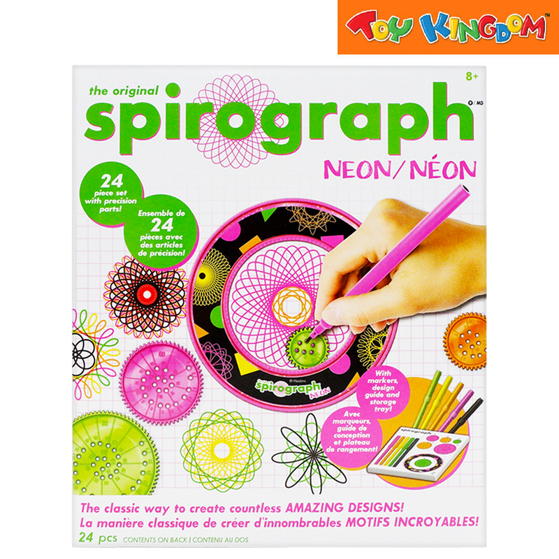 Spirograph Neon Colour Design Kit