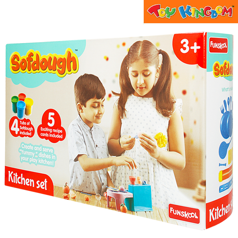 Funskool Sofdough Kitchen Set