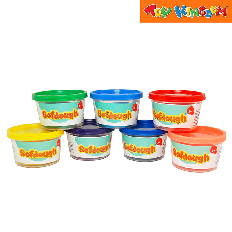 Funskool Sofdough Rainbow Colours Pack