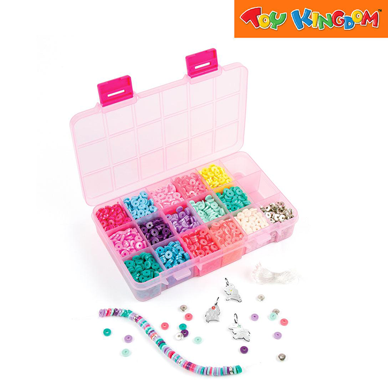 Make It Real Disney Princess 2675pcs Royal Rounds: Heishi Beads Charm Set