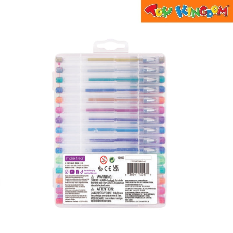 Make It Real Three Cheers For Girls Scented Gel Pens 30pcs