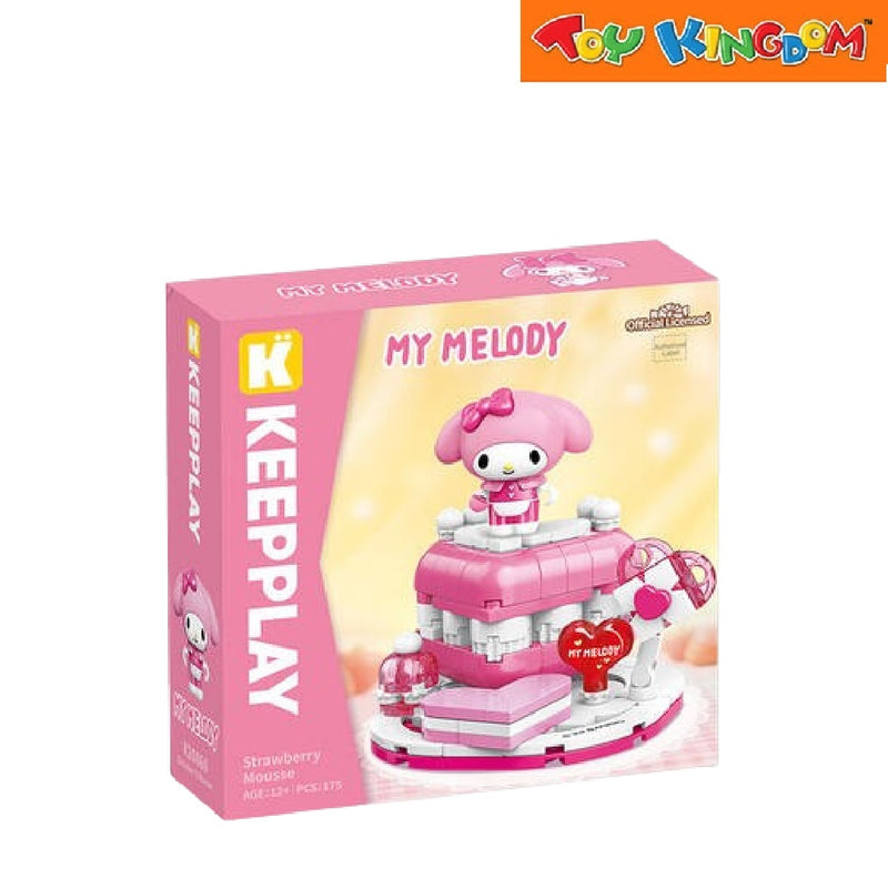 Keepplay My Melody Strawberry Mousse Building Blocks