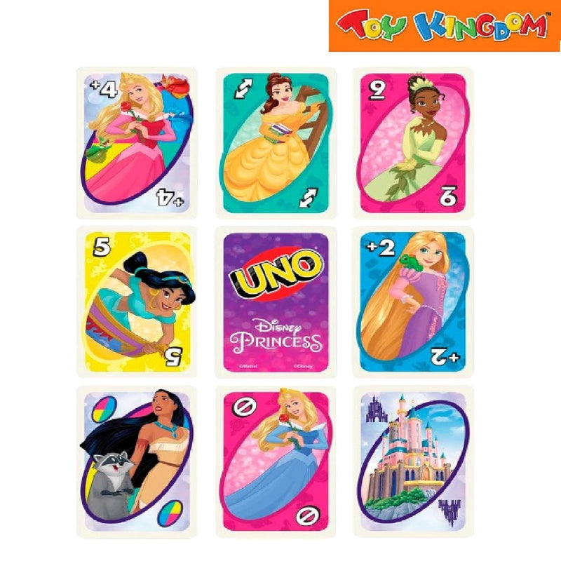 Mattel Games Uno Disney Princess Card Game