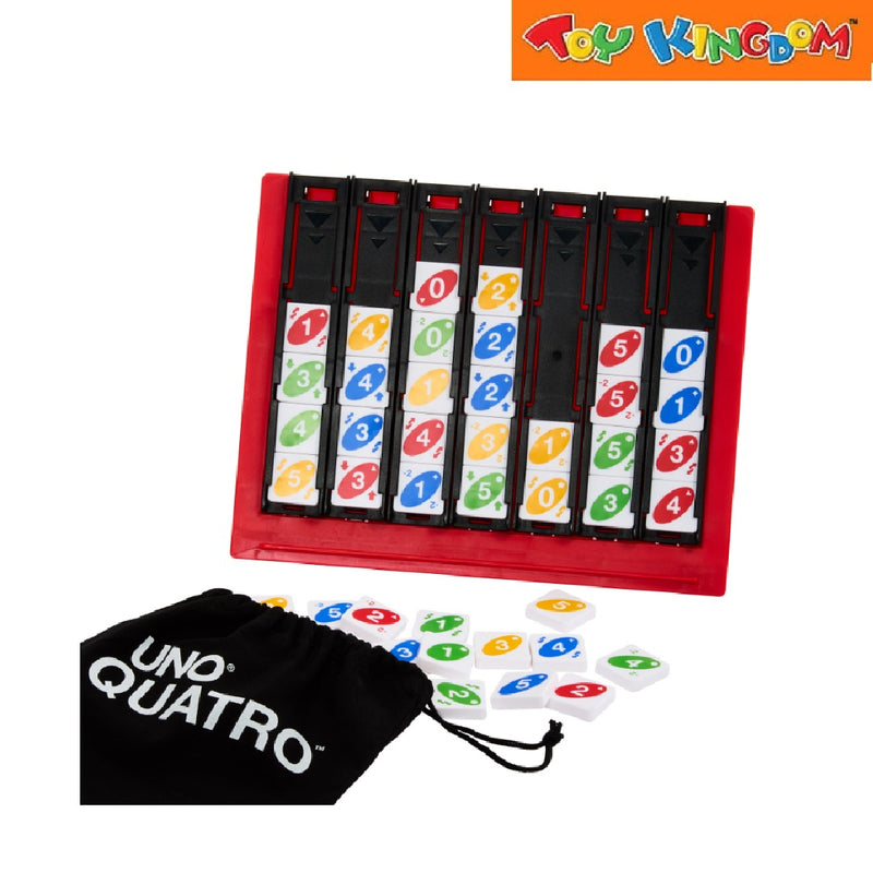 Mattel Games Uno Quatro Card Game