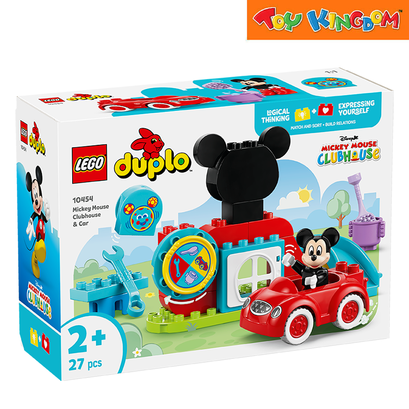 Lego DUPLO 10454 Mickey Mouse Clubhouse & Car 2025 27pcs Building Blocks