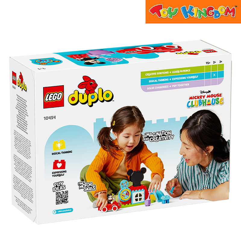 Lego DUPLO 10454 Mickey Mouse Clubhouse & Car 2025 27pcs Building Blocks