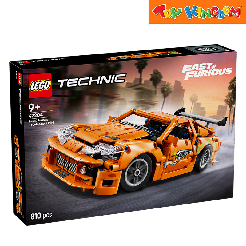 Lego Technic 42204 Fast and Furious Toyota Supra MK4 2025 810pcs Building Blocks