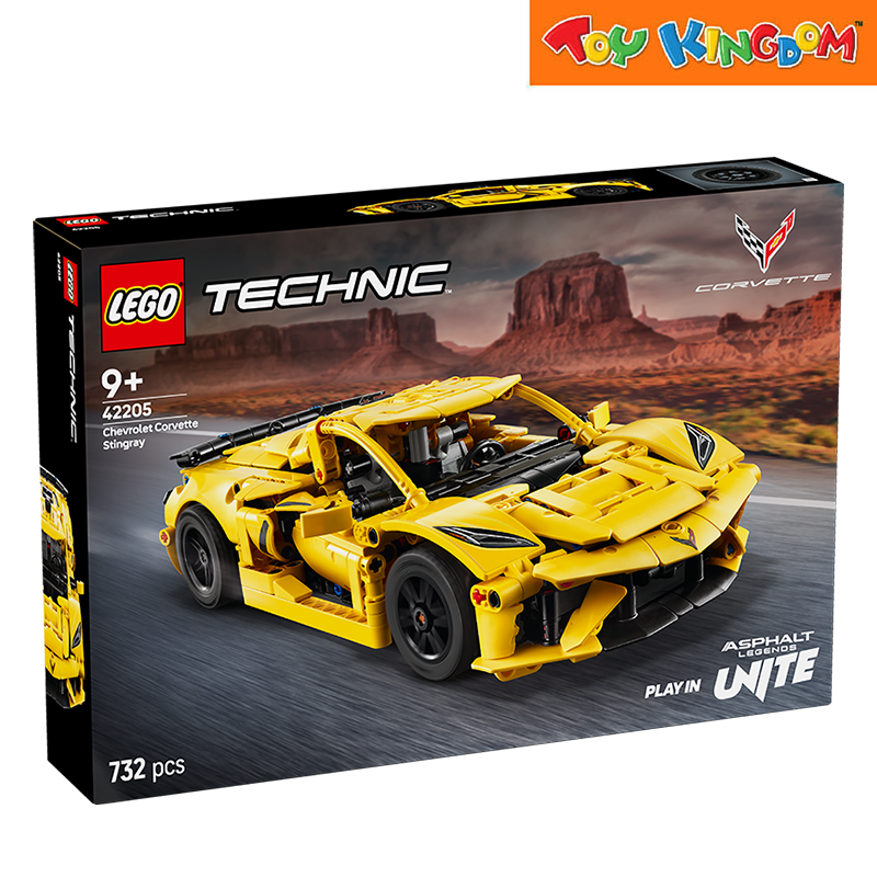 Lego Technic 42205 Chevrolet Corvette Stingray 2025 732pcs Building Blocks