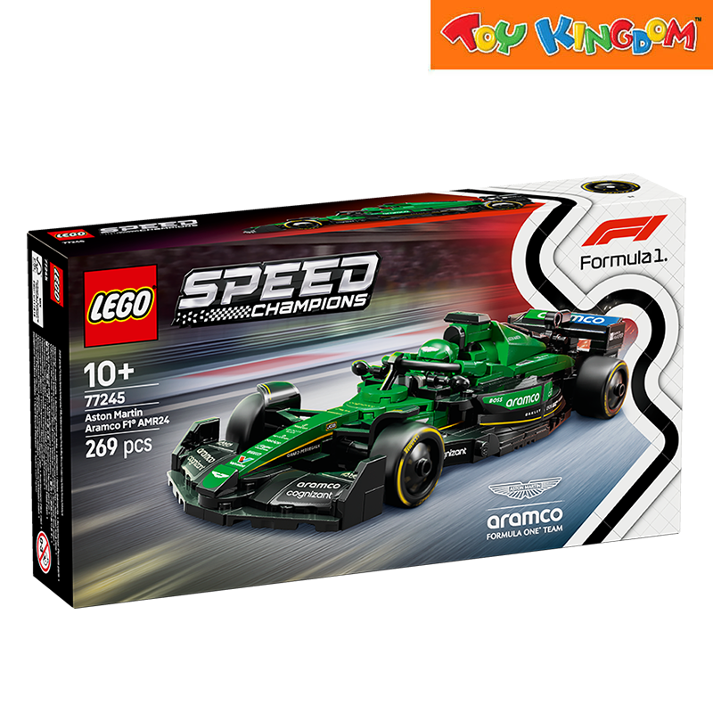 Lego Speed Champions 77245 Aston Martin Aramco F1® AMR24 Race Car 2025 269pcs Building Blocks