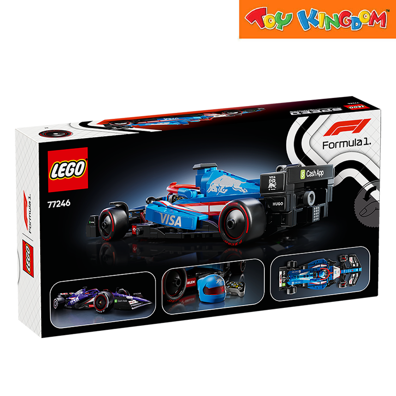 Lego Speed Champions 77246 Visa Cash App RB VCARB 01 F1® Race Car 2025 248pcs Building Blocks