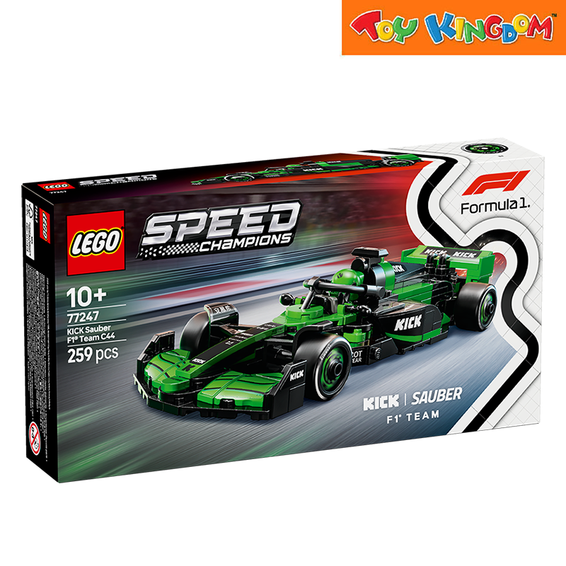 Lego Speed Champions 77247 KICK Sauber F1® Team C44 Race Car 2025 259pcs Building Blocks