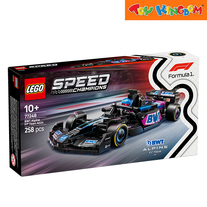 Lego Speed Champions 77248 BWT Alpine F1® Team A524 Race Car 2025 258pcs Building Blocks