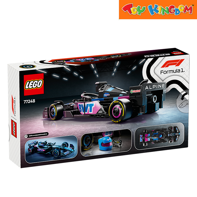 Lego Speed Champions 77248 BWT Alpine F1® Team A524 Race Car 2025 258pcs Building Blocks