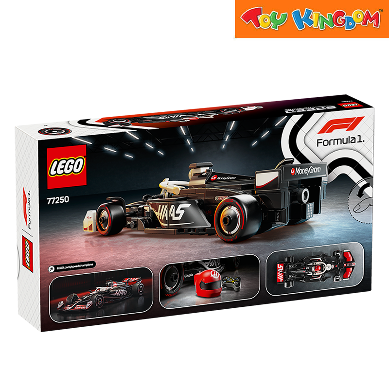 Lego Speed Champions 77250 MoneyGram Haas F1® Team VF-24 Race Car 2025 242pcs Building Blocks