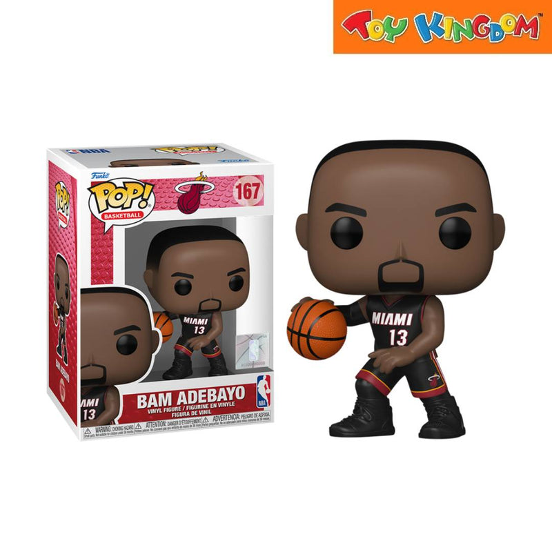 Funko Pop! Basketball Miami 13 NBA Bam Adebayo Vinyl Figure