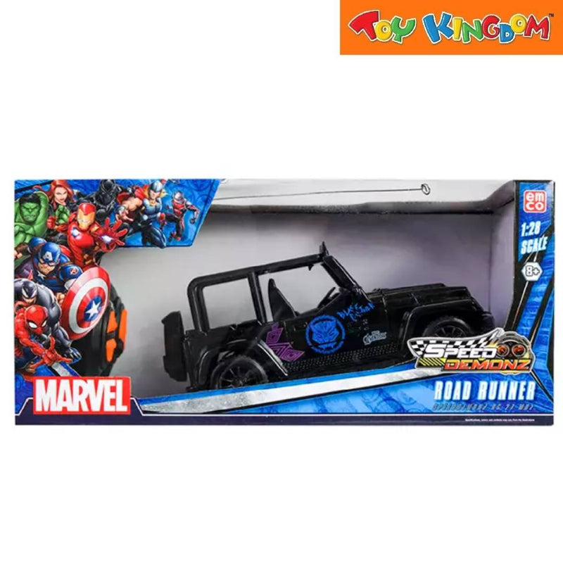 Marvel Speed Demonz Road Runner Black Panther ATV RC Die-cast