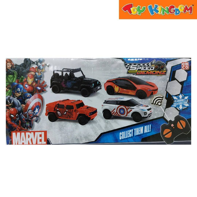 Marvel Speed Demonz Road Runner Captain America SUV RC Die-cast