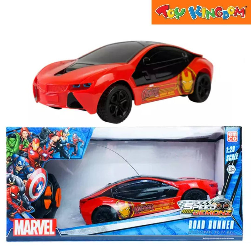 Marvel Speed Demonz Road Runner Iron Man RC Racing Die-cast