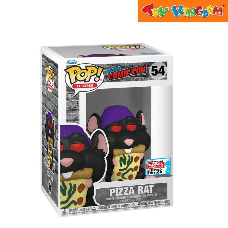 Funko Pop! Icons New York Comic Con Pizza Rat Action Figure