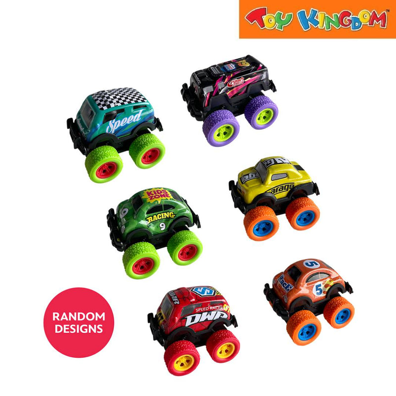 Off-Road Metal 6pcs Pull Back Cars