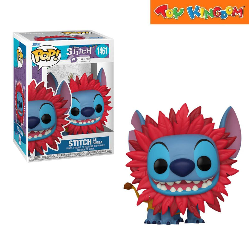 Funko Pop! Disney Stitch Simba In Costume Vinyl Figure