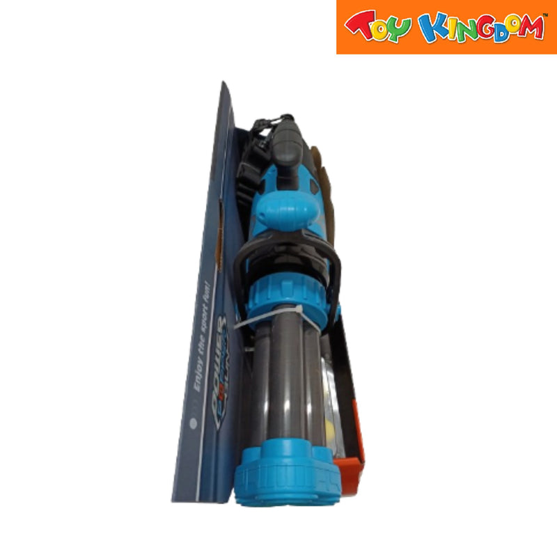 Blue Power Popper Gatling Machine Gun