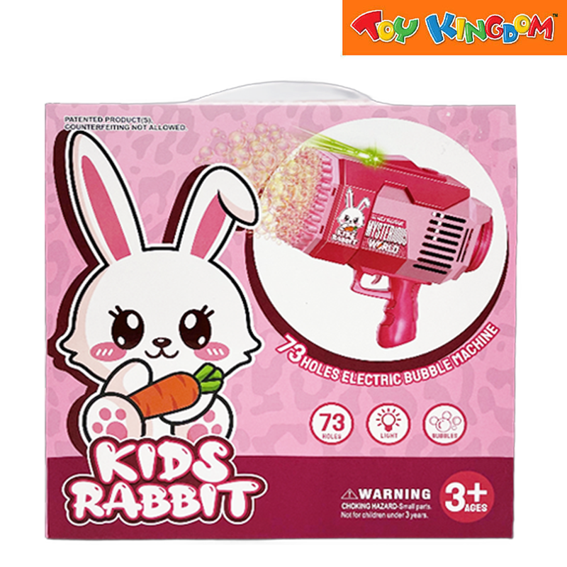 Kids Rabbit Electric Bubble Machine