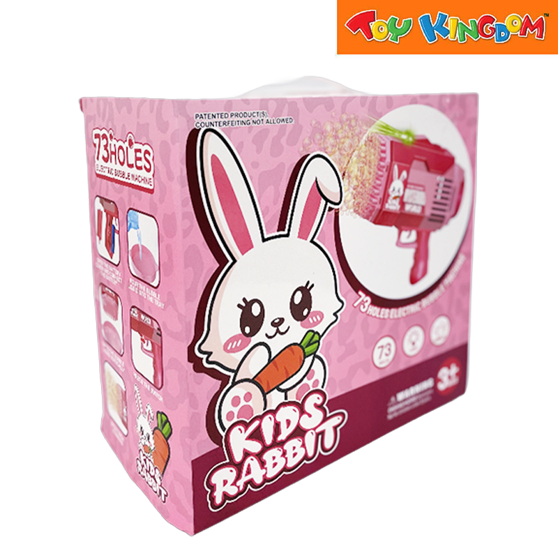 Kids Rabbit Electric Bubble Machine