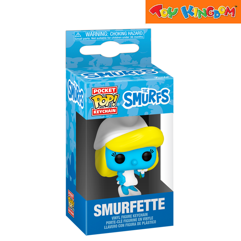 Funko Pocket Pop! Keychain The Smurfs Smurfette Vinyl Figure