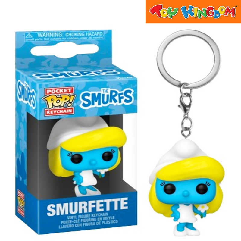 Funko Pocket Pop! Keychain The Smurfs Smurfette Vinyl Figure