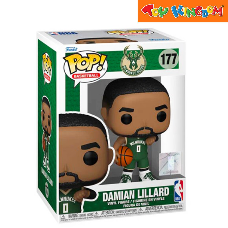 Funko Pop! Basketball Milwaukee Bucks Damian Lillard Vinyl Figure