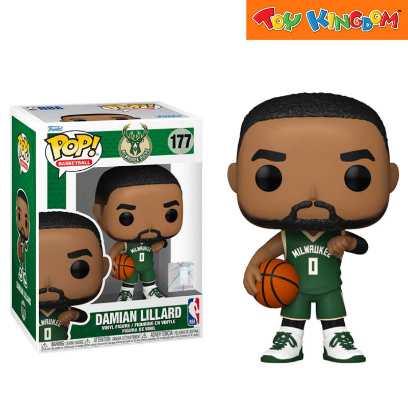 Funko Pop! Basketball Milwaukee Bucks Damian Lillard Vinyl Figure